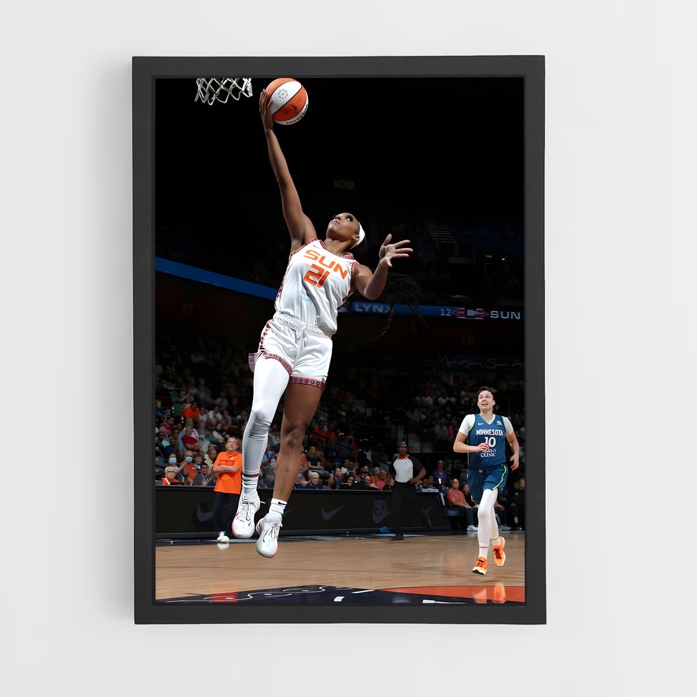 Poster Dunk Connecticut – affiche Basketball (vue 2)